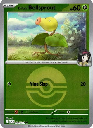 Erika's Bellsprout (Poke Ball) 004 [ME Ascended Heroes]  - Reverse Holofoil