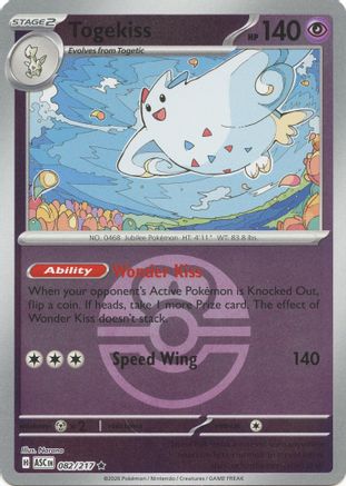 Togekiss (082/217) (Love Ball) [Mega Evolution: Ascended Heroes]
