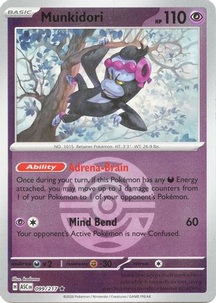 Munkidori (Dusk Ball) 099 [ME Ascended Heroes]  - Reverse Holofoil