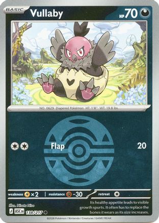Vullaby (Dusk Ball) 138 [ME Ascended Heroes]  - Reverse Holofoil