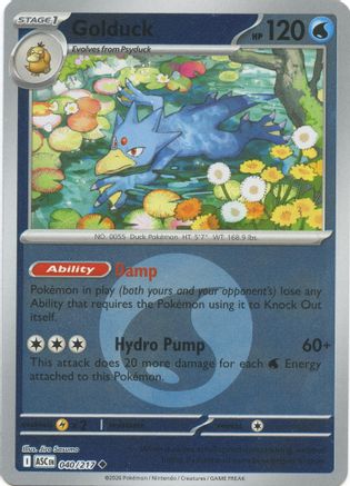 Golduck (040/217) (Energy Symbol Pattern) [Mega Evolution: Ascended Heroes]