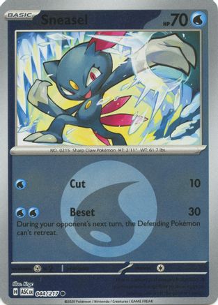 Sneasel (Energy Symbol Pattern) 044 [ME Ascended Heroes]  - Reverse Holofoil