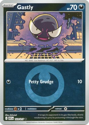 Gastly (Energy Symbol Pattern) 123 [ME Ascended Heroes]  - Reverse Holofoil