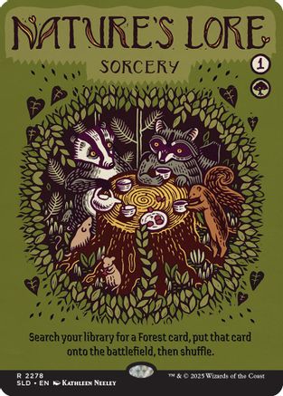 Nature's Lore (2278) [Secret Lair Drop Series] Foil