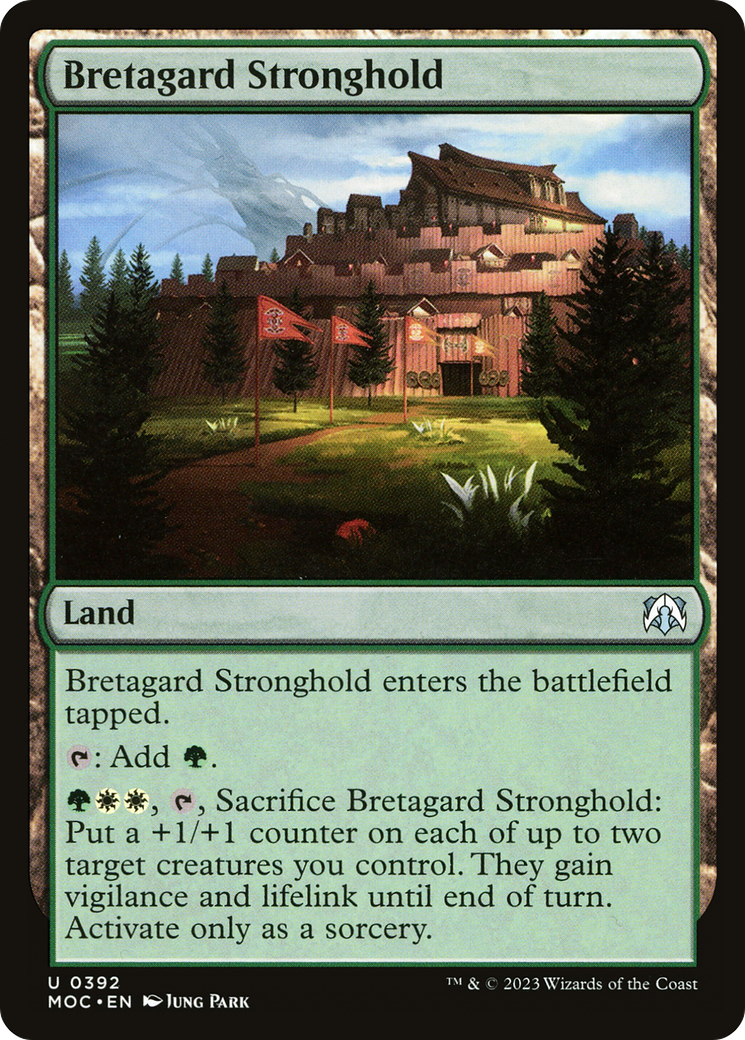 Bretagard Stronghold - March of the Machine Commander