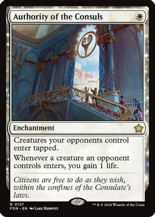 Authority of the Consuls - Promo Pack: Lorwyn Eclipsed