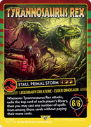 Tyrannosaurus Rex - Etali, Primal Storm [Secret Lair Drop] / Tyrannosaurus Rex (Borderless)