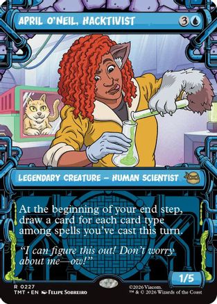 April O'Neil, Hacktivist (0227) (Showcase) - Teenage Mutant Ninja Turtles