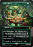 Food Chain (Borderless) [Commander: Teenage Mutant Ninja Turtles] Foil