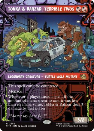 Tokka & Rahzar, Terrible Twos (Showcase) [Teenage Mutant Ninja Turtles]
