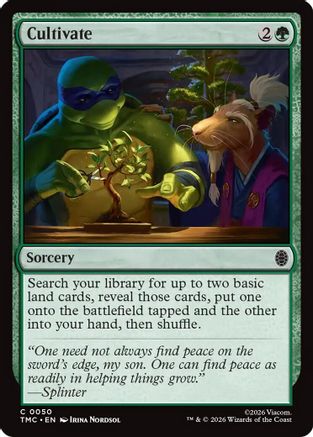 Cultivate [Commander: Teenage Mutant Ninja Turtles]