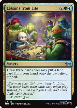 Lessons from Life - [Teenage Mutant Ninja Turtles]