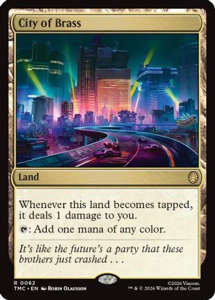 City of Brass - Commander: Teenage Mutant Ninja Turtles