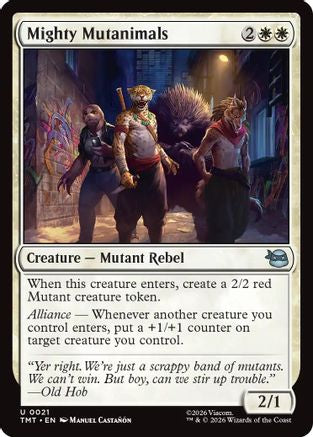 Mighty Mutanimals [Teenage Mutant Ninja Turtles]