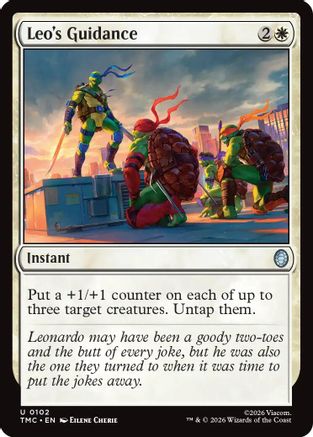 Leo's Guidance [Teenage Mutant Ninja Turtles Commander]