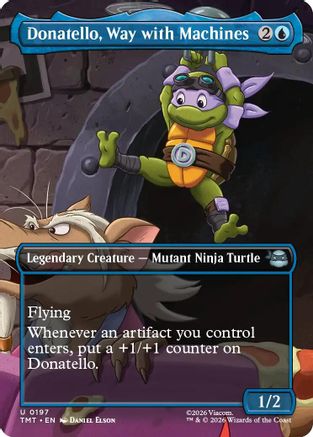 Donatello, Way with Machines (Borderless) - [Teenage Mutant Ninja Turtles]