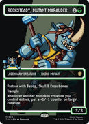 Rocksteady, Mutant Marauder (Borderless) (Surge Foil) [Teenage Mutant Ninja Turtles Commander]