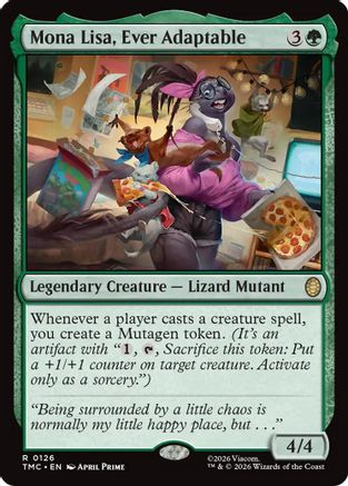 Mona Lisa, Ever Adaptable - [Commander: Teenage Mutant Ninja Turtles]