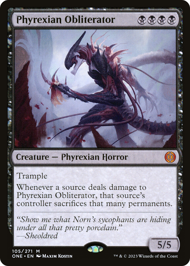 Phyrexian Obliterator - [Phyrexia: All Will Be One]