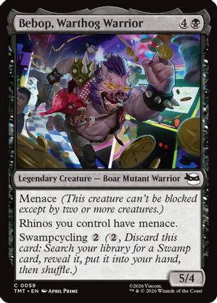 Bebop, Warthog Warrior - Teenage Mutant Ninja Turtles