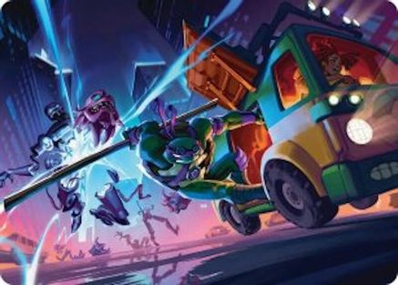 Donatello, Rad Scientist Art Card [Art Series: Teenage Mutant Ninja Turtles]