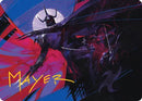 Shredder's Technique Art Card (Gold-Stamped Signature) [Teenage Mutant Ninja Turtles Art Series]