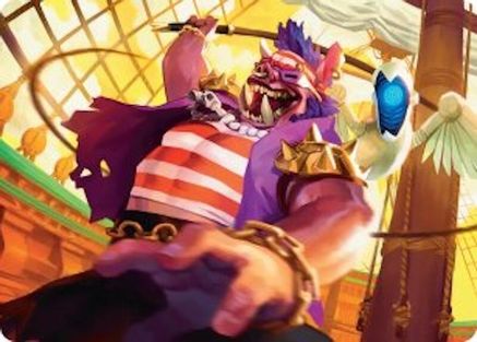 Bebop, Skull & Crossbones Art Card - Art Series: Teenage Mutant Ninja Turtles