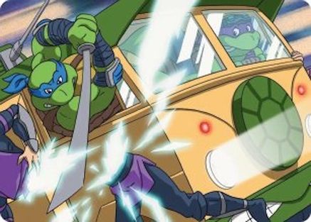 Don & Leo, Problem Solvers Art Card [Art Series: Teenage Mutant Ninja Turtles]