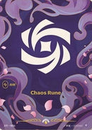 Chaos Rune (R05b) (Spiritforged) [Riftbound Organized Play Promotional Cards] Foil