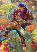 Bebop, Porcine Punk Art Card - Art Series: Teenage Mutant Ninja Turtles