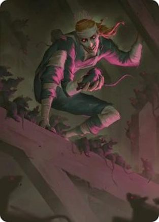 Rat King, the Chaosbringer Art Card [Art Series: Teenage Mutant Ninja Turtles]