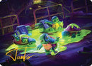 The Ooze Art Card (Gold-Stamped Signature) [Teenage Mutant Ninja Turtles Art Series]