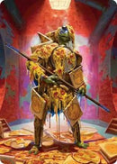 Commander's Plate Art Card [Teenage Mutant Ninja Turtles Art Series]