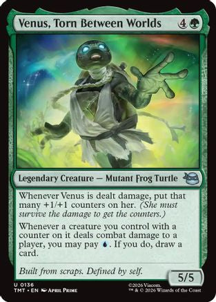 Venus, Torn Between Worlds [Teenage Mutant Ninja Turtles]