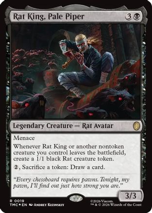 Rat King, Pale Piper (Surge Foil) [Teenage Mutant Ninja Turtles Commander]