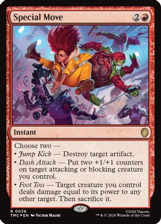 Special Move (Surge Foil) - [Commander: Teenage Mutant Ninja Turtles] Foil