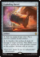 Exploding Barrel (Surge Foil) [Commander: Teenage Mutant Ninja Turtles] Foil