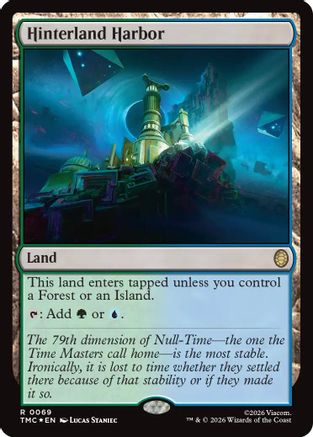 Hinterland Harbor (Surge Foil) [Commander: Teenage Mutant Ninja Turtles] Foil