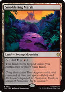 Smoldering Marsh (Surge Foil) [Teenage Mutant Ninja Turtles Commander]