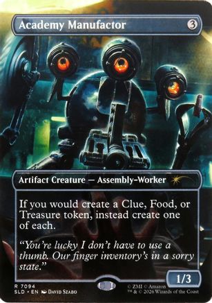 Academy Manufactor - Secret Lair Drop Series