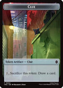 Clue // Rat Double-Sided Token [Commander: Teenage Mutant Ninja Turtles]