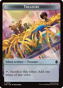 Treasure // Clue Double-Sided Token [Teenage Mutant Ninja Turtles Commander Tokens]