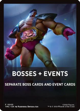 Bosses + Events - Commander: Teenage Mutant Ninja Turtles