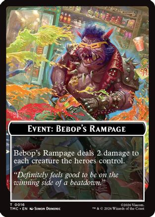 Event: Bebop's Rampage [Commander: Teenage Mutant Ninja Turtles]