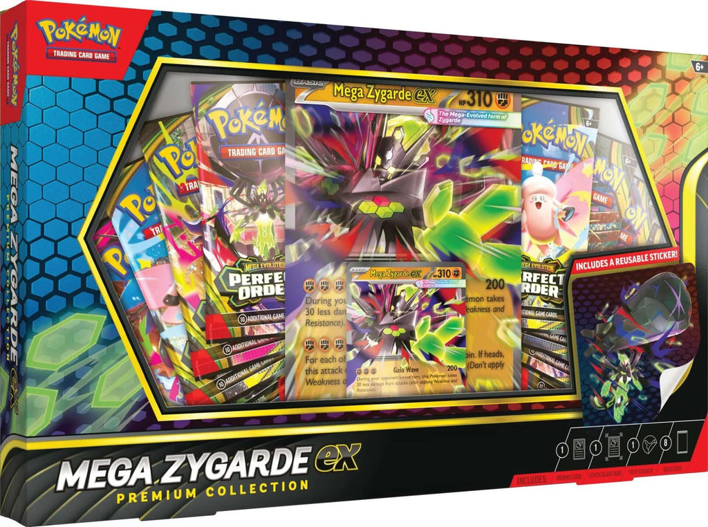 mega shiny pokemon cards Mega Zygarde ex Premium Collection