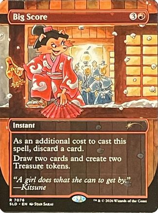 Big Score (7076) [Secret Lair Drop Series] Foil