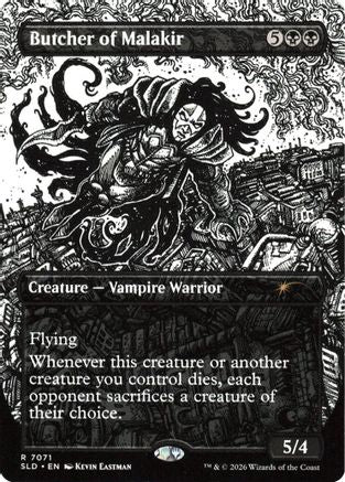 Butcher of Malakir (7071) [Secret Lair Drop Series] Foil