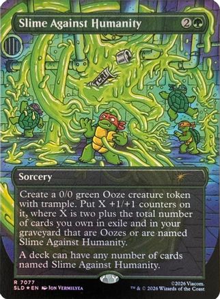 Slime Against Humanity (7077) [Secret Lair Drop Series] Foil