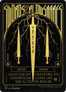 Swords to Plowshares (Foil Etched) (Gold) [Secret Lair Drop] Foil