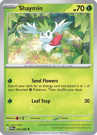 Shaymin 003 [ME03 Perfect Order]